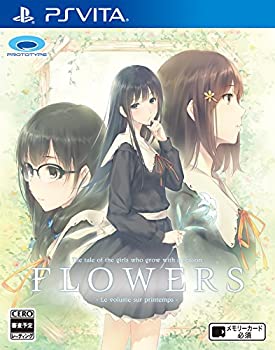 【未使用】【中古】FLOWERS - PSVita当店取り扱いの中古品についてこちらの商品は中古品となっております。 付属品の有無については入荷の度異なり、商品タイトルに付属品についての記載がない場合もございますので、ご不明な場合はメッセージにてお問い合わせください。 買取時より付属していたものはお付けしておりますが、付属品や消耗品に保証はございません。中古品のため、使用に影響ない程度の使用感・経年劣化（傷、汚れなど）がある場合がございますのでご了承下さい。また、中古品の特性上ギフトには適しておりません。当店は専門店ではございませんので、製品に関する詳細や設定方法はメーカーへ直接お問い合わせいただきますようお願い致します。 画像はイメージ写真です。ビデオデッキ、各プレーヤーなど在庫品によってリモコンが付属してない場合がございます。限定版の付属品、ダウンロードコードなどの付属品は無しとお考え下さい。中古品の場合、基本的に説明書・外箱・ドライバーインストール用のCD-ROMはついておりませんので、ご了承の上お買求め下さい。当店での中古表記のトレーディングカードはプレイ用でございます。中古買取り品の為、細かなキズ・白欠け・多少の使用感がございますのでご了承下さいませ。ご返品について当店販売の中古品につきまして、初期不良に限り商品到着から7日間はご返品を受付けておりますので 到着後、なるべく早く動作確認や商品確認をお願い致します。1週間を超えてのご連絡のあったものは、ご返品不可となりますのでご了承下さい。中古品につきましては商品の特性上、お客様都合のご返品は原則としてお受けしておりません。ご注文からお届けまでご注文は24時間受け付けております。当店販売の中古品のお届けは国内倉庫からの発送の場合は3営業日〜10営業日前後とお考え下さい。 海外倉庫からの発送の場合は、一旦国内委託倉庫へ国際便にて配送の後にお客様へお送り致しますので、お届けまで3週間から1カ月ほどお時間を頂戴致します。※併売品の為、在庫切れの場合はご連絡させて頂きます。※離島、北海道、九州、沖縄は遅れる場合がございます。予めご了承下さい。※ご注文後、当店より確認のメールをする場合がございます。ご返信が無い場合キャンセルとなりますので予めご了承くださいませ。