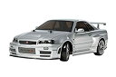 【未使用】【中古】タミヤ 1/10 電動RCカーシリーズ No.605 ニスモ R34 GT-R Z-tune (TT-02Dシャーシ) ドリフトスペック オンロード 58605当店取り扱いの中古品についてこちらの商品は中古品となっております。 付属品の有無については入荷の度異なり、商品タイトルに付属品についての記載がない場合もございますので、ご不明な場合はメッセージにてお問い合わせください。 買取時より付属していたものはお付けしておりますが、付属品や消耗品に保証はございません。中古品のため、使用に影響ない程度の使用感・経年劣化（傷、汚れなど）がある場合がございますのでご了承下さい。また、中古品の特性上ギフトには適しておりません。当店は専門店ではございませんので、製品に関する詳細や設定方法はメーカーへ直接お問い合わせいただきますようお願い致します。 画像はイメージ写真です。ビデオデッキ、各プレーヤーなど在庫品によってリモコンが付属してない場合がございます。限定版の付属品、ダウンロードコードなどの付属品は無しとお考え下さい。中古品の場合、基本的に説明書・外箱・ドライバーインストール用のCD-ROMはついておりませんので、ご了承の上お買求め下さい。当店での中古表記のトレーディングカードはプレイ用でございます。中古買取り品の為、細かなキズ・白欠け・多少の使用感がございますのでご了承下さいませ。ご返品について当店販売の中古品につきまして、初期不良に限り商品到着から7日間はご返品を受付けておりますので 到着後、なるべく早く動作確認や商品確認をお願い致します。1週間を超えてのご連絡のあったものは、ご返品不可となりますのでご了承下さい。中古品につきましては商品の特性上、お客様都合のご返品は原則としてお受けしておりません。ご注文からお届けまでご注文は24時間受け付けております。当店販売の中古品のお届けは国内倉庫からの発送の場合は3営業日〜10営業日前後とお考え下さい。 海外倉庫からの発送の場合は、一旦国内委託倉庫へ国際便にて配送の後にお客様へお送り致しますので、お届けまで3週間から1カ月ほどお時間を頂戴致します。※併売品の為、在庫切れの場合はご連絡させて頂きます。※離島、北海道、九州、沖縄は遅れる場合がございます。予めご了承下さい。※ご注文後、当店より確認のメールをする場合がございます。ご返信が無い場合キャンセルとなりますので予めご了承くださいませ。