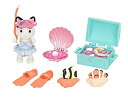 【未使用】【中古】シルバニアファミリー ファミリートリップ (海の宝さがしセット) M-04(3)