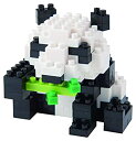 【未使用】【中古】ナノブロック ジャイアントパンダ NBC_159