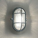 【未使用】【中古】ODELIC(オーデリック) (工事必要) アウトドア・エクステリア LEDブラケット (白熱灯40W相当) チャコールグレー:OG25460...