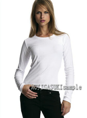 乐天商城 - CONTINENTAL(コンチネンタル）N02L-P39　ウィメンズ　クラシックフィット　ロングスリーブTシャツ/白/黒