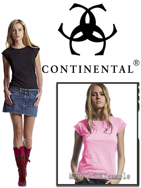 CONTINENTAL(コンチネンタル）N14-P17　ウィメンズ　メランジ　ラグランTシャツ mujigasuki-10000964 Tシャツ!ポロシャツ!ムジガスキ サンプル画像3