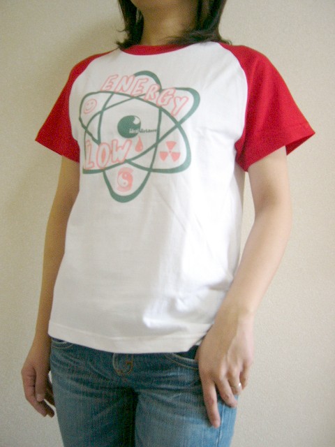 【ideal distance】ENERGY FLOW　ラグランTシャツ【オリジナル】 mujigasuki-10000083 Tシャツ!ポロシャツ!ムジガスキ サンプル画像2