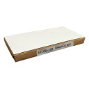 NO.88-100 白色両面無地ハガキ縦長・ミシン目入り(100mm x 200mm) 国産上質135kg 【100枚】