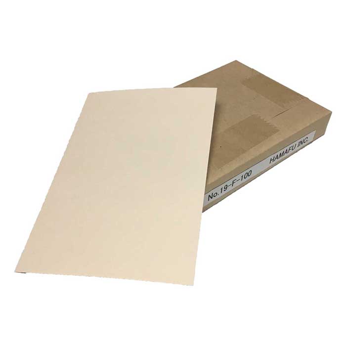 NO.19F-100 表面加工両面無地ハガキ ボス古染（100X148) 130kg 【100枚】