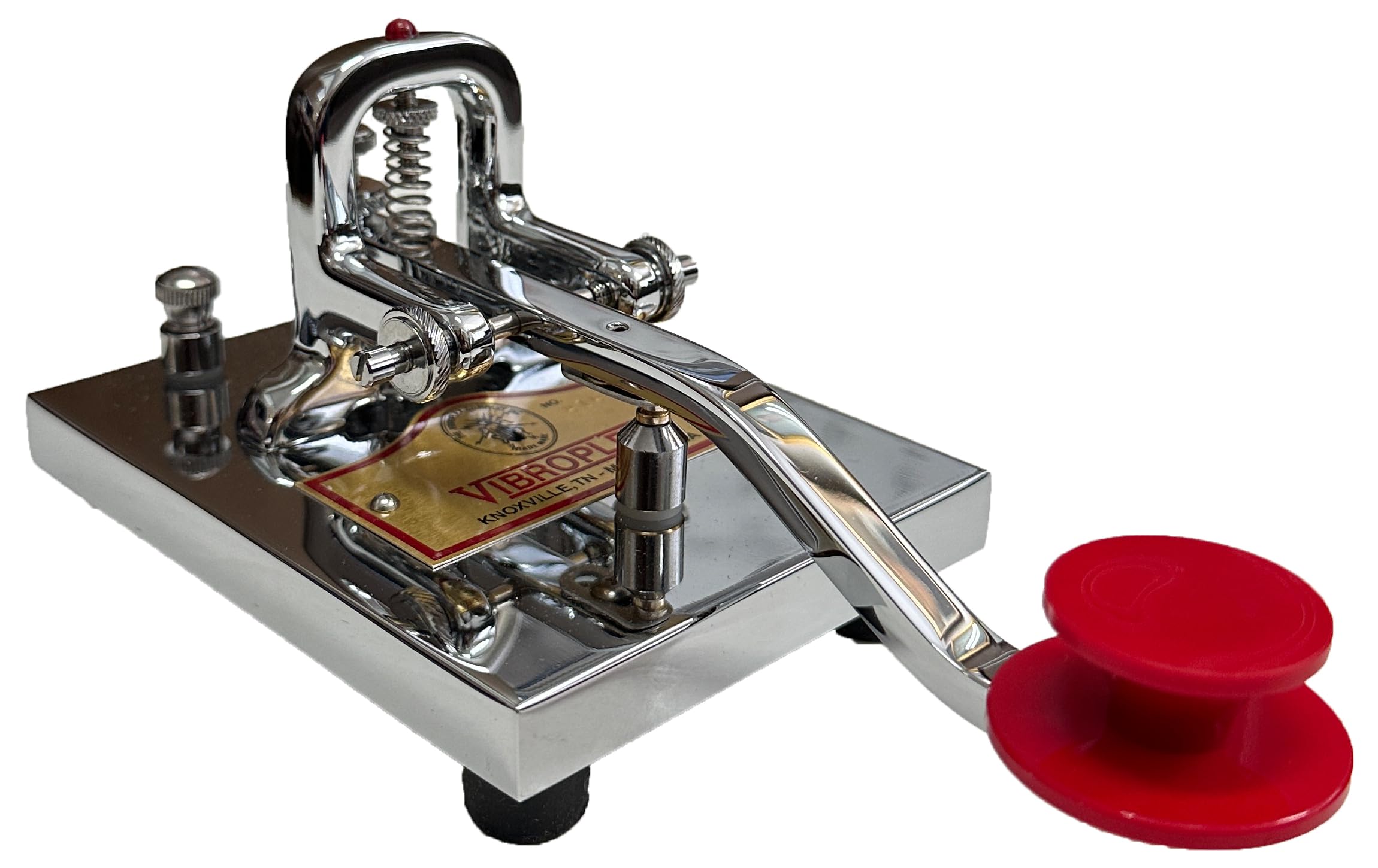 VIBROPLEX バイブロプレックス STRAIGHT KEY DELUXE ストレートキー デラックス 縦振電鍵 アマチュア無線 電信 CW モールス信号 送料無料