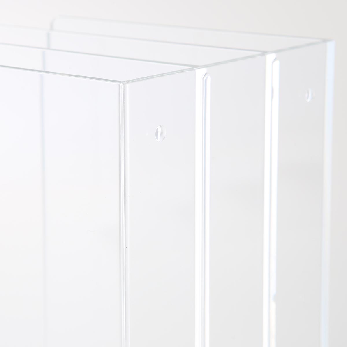 アクリル仕切りスタンド 3仕切り・約13．3×21×16cm