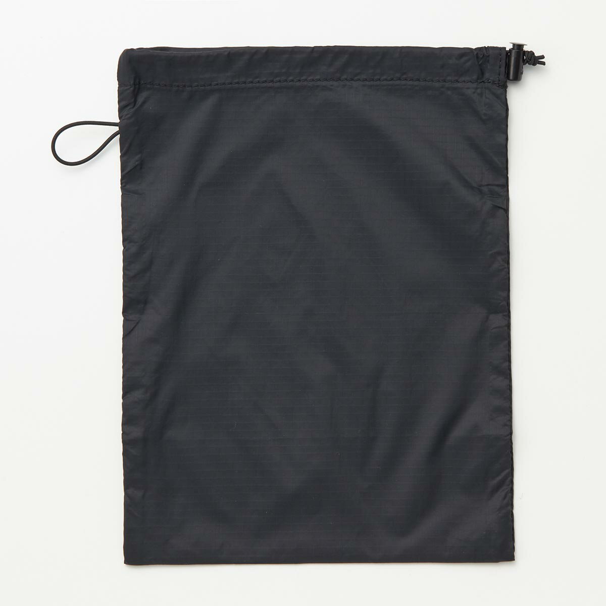 パラグライダークロスたためる巾着・S 黒・約20×26cm