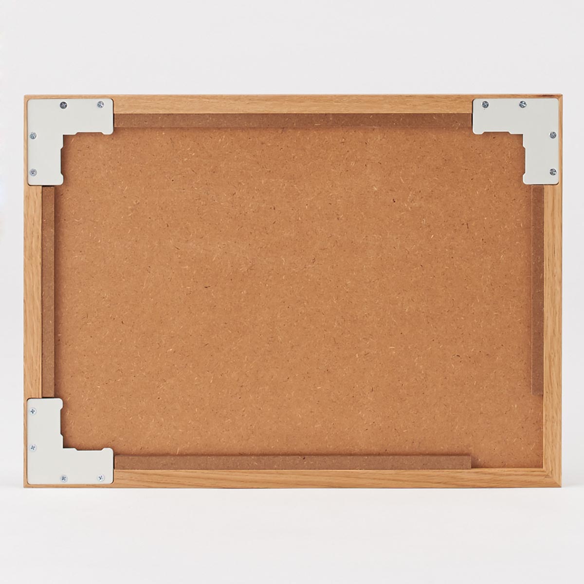 壁に付けられる家具ミラー オーク材 小