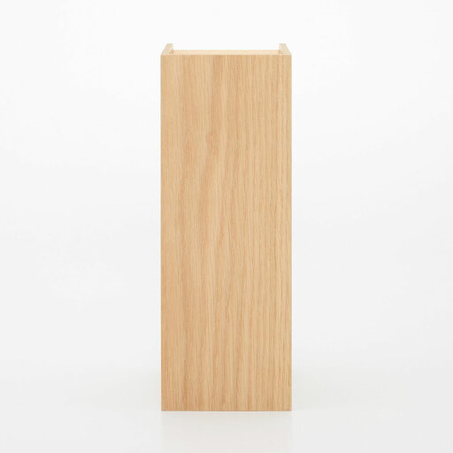 木製小物ラック5段 約幅9．2x奥行12．6x高25．2cm