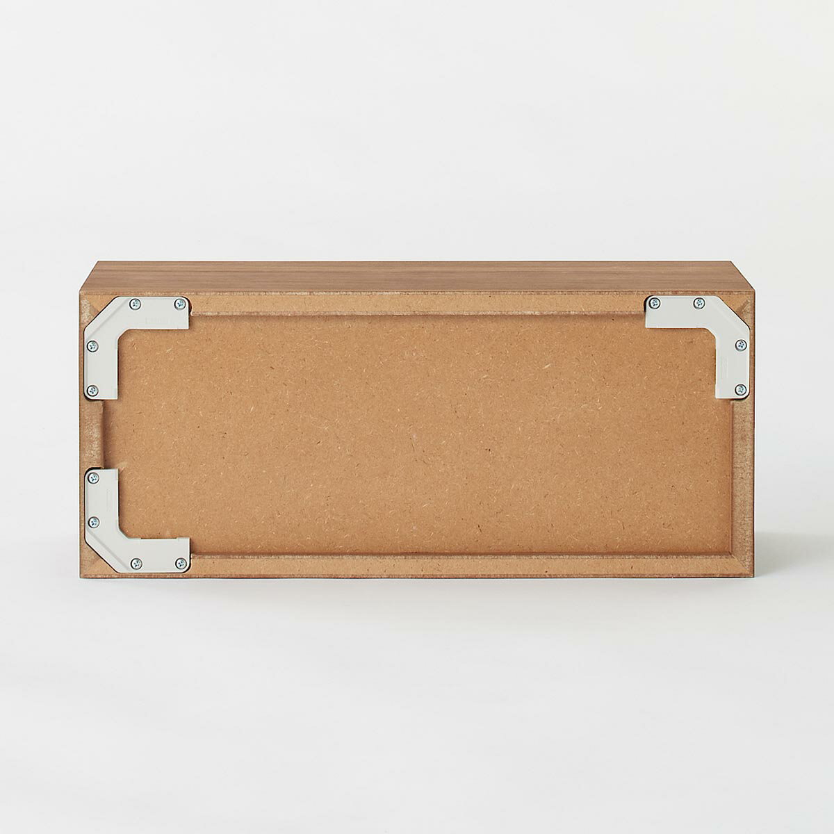 壁に付けられる家具箱 ウォールナット材突板 44cm