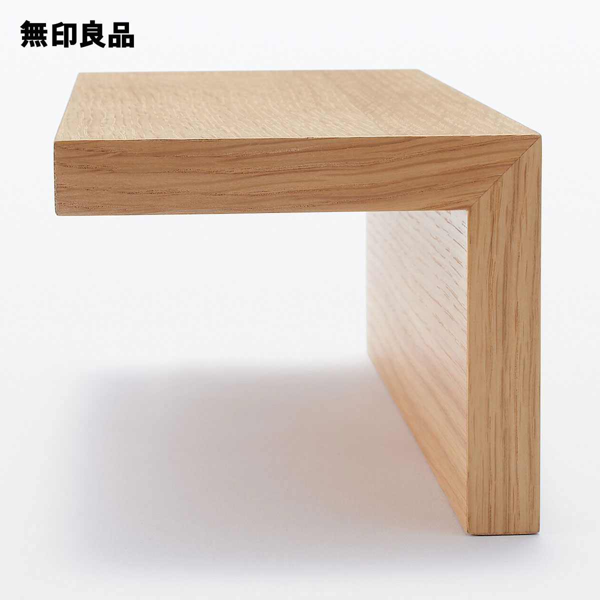 壁に付けられる家具棚・オーク材突板 30cm