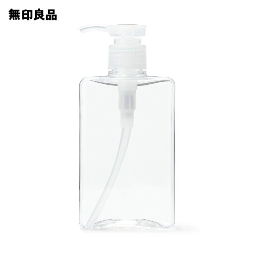 無印良品のPET詰替ボトル クリア　280mL(ランドリー・バス・トイレ用品)