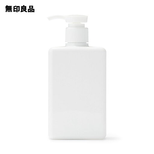 無印良品のPET詰替ボトル ホワイト　280mL(ランドリー・バス・トイレ用品)