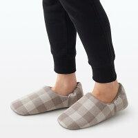 【無印良品 公式】綿フランネルルームシューズ