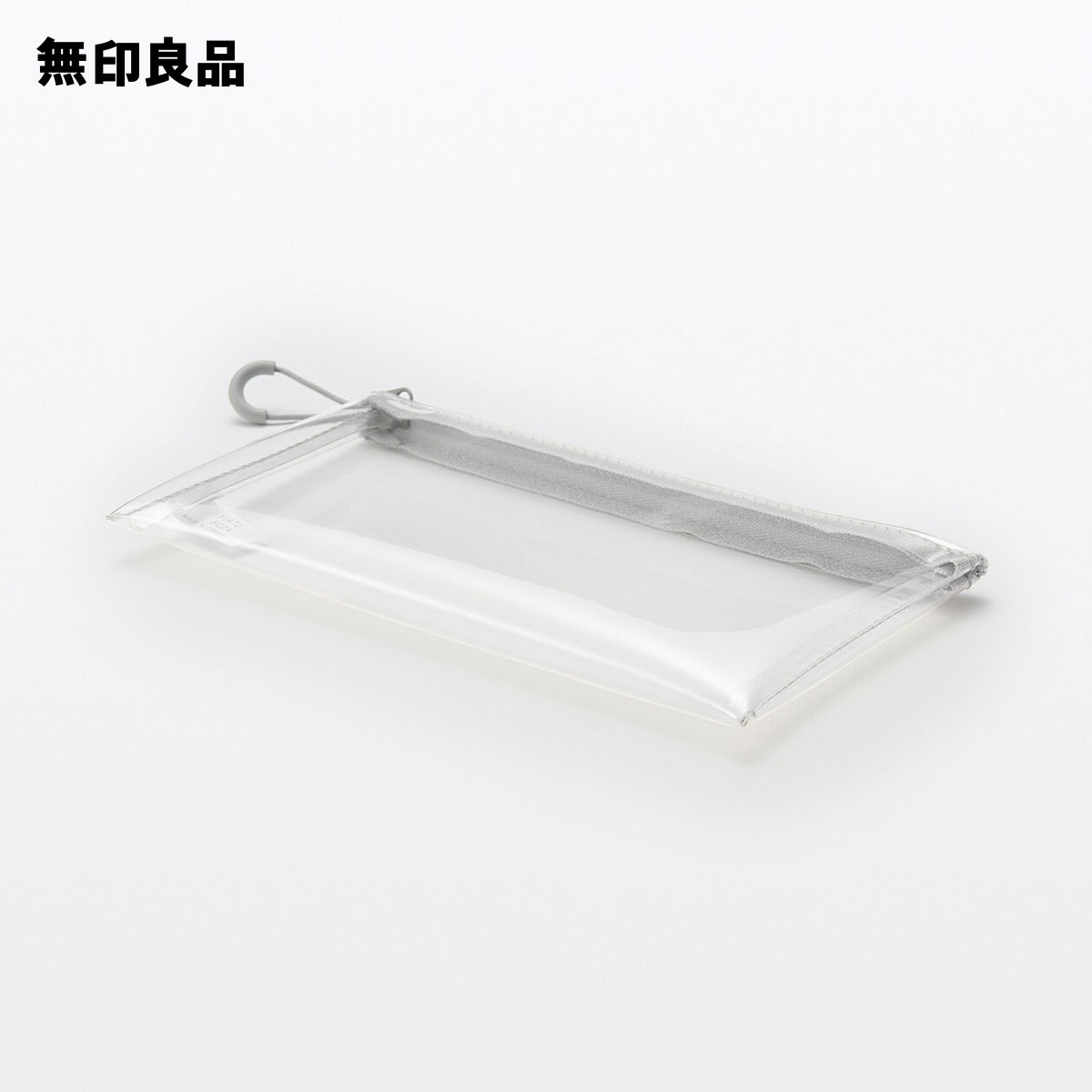 TPUクリアケース ハーフ 約10×19．5cm トラベル 旅行 携帯用