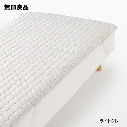 無印良品のひんやり 敷パッド・シングル 100×200cm(布団・寝具)