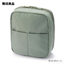 【無印良品 公式】ナイロンメイクポーチ・約16×14×6cm トラベル 旅行 携帯用