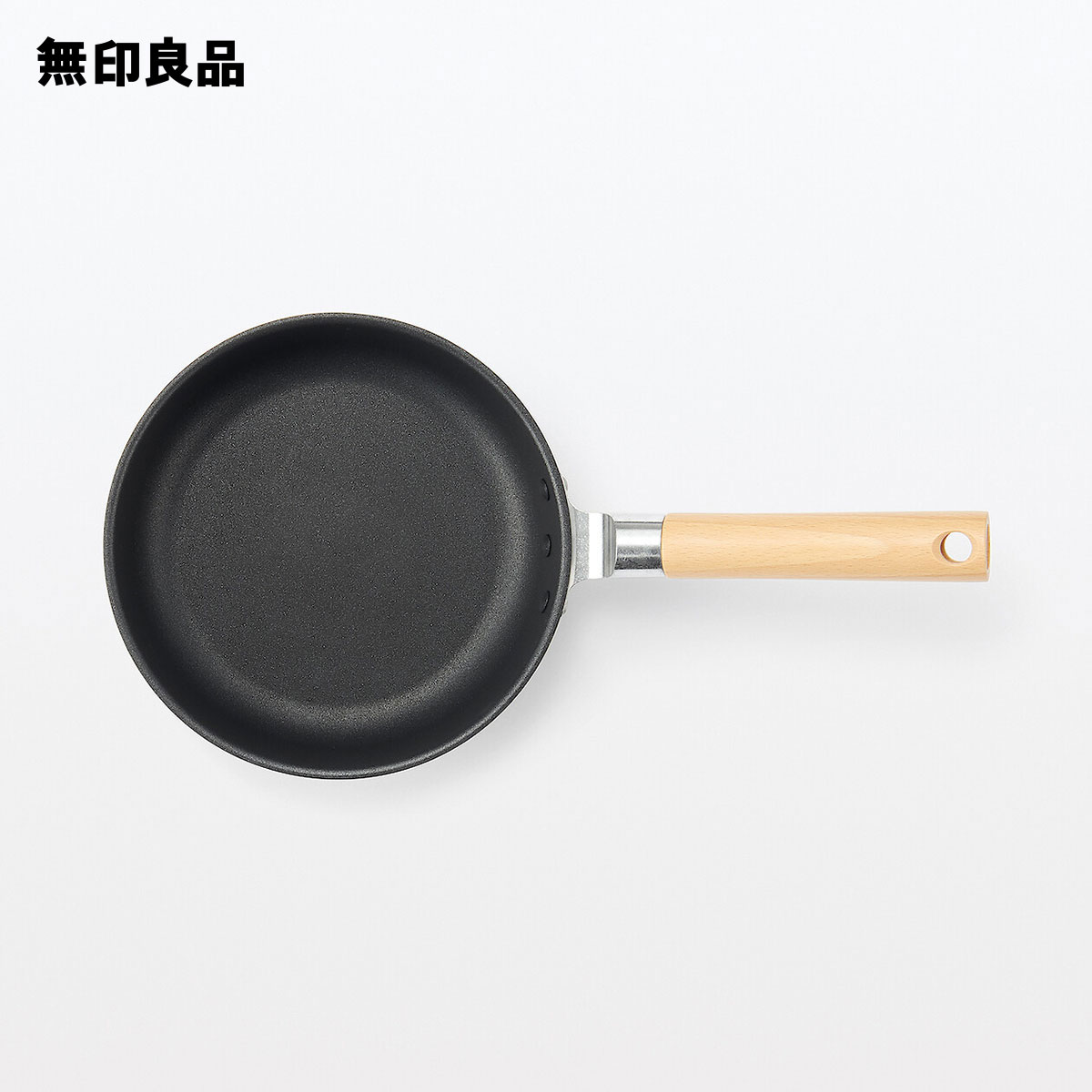 【ガス火専用】焼き面が広い こびりつきにくいフライパン 浅型／約直径20cm
