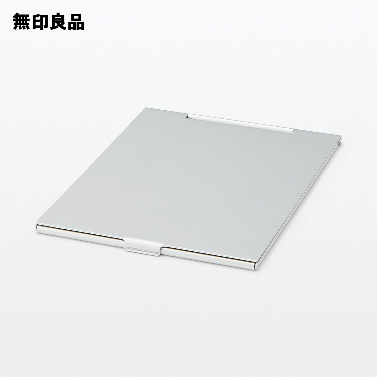 アルミ折りたたみミラー　L／164×126×5．3mm