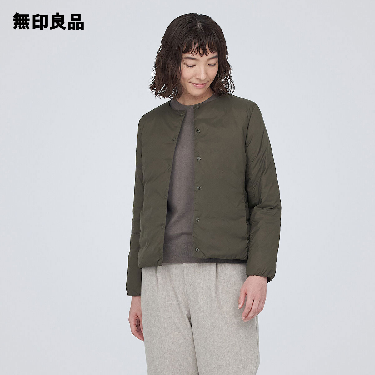 軽量コート】ノーカラーダウンコート | COLLAGE GALLARDAGALANTE 軽量コート】ノーカラーダウンコート | COLLAGE GALLARDAGALANTE