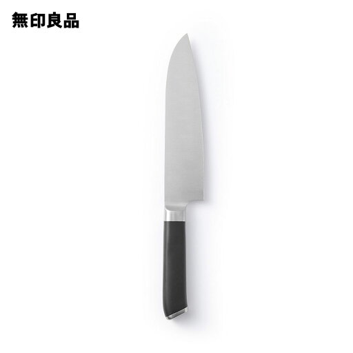 無印良品の握りやすく切りやすい 三徳包丁・刃渡り約17．5cm(キッチン)