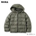 【無印良品 公式】洗える中わた撥水フードジャケット（キッズ）