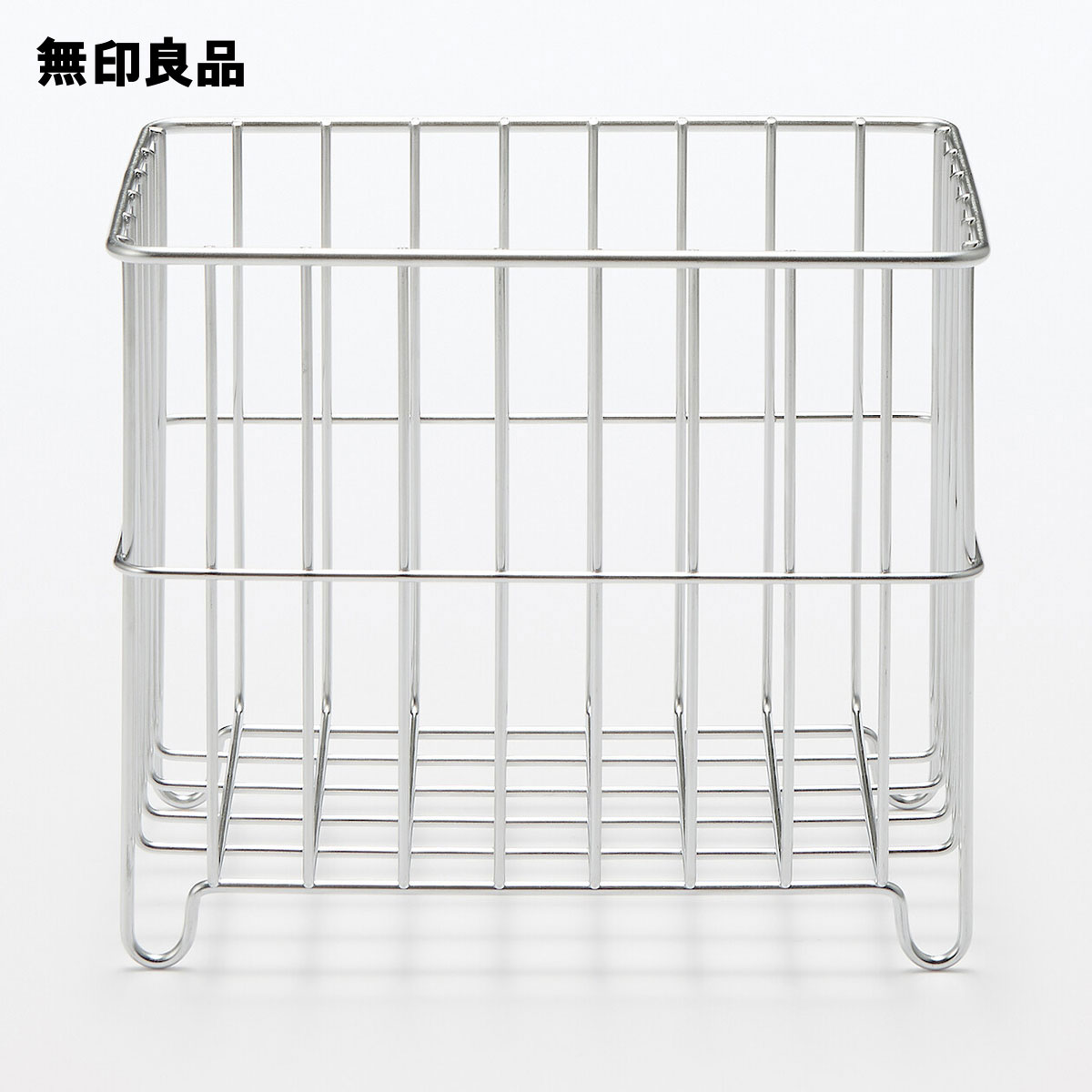 ステンレス　ボトルラック・小　スリム・約幅15×奥行10×高さ13cm