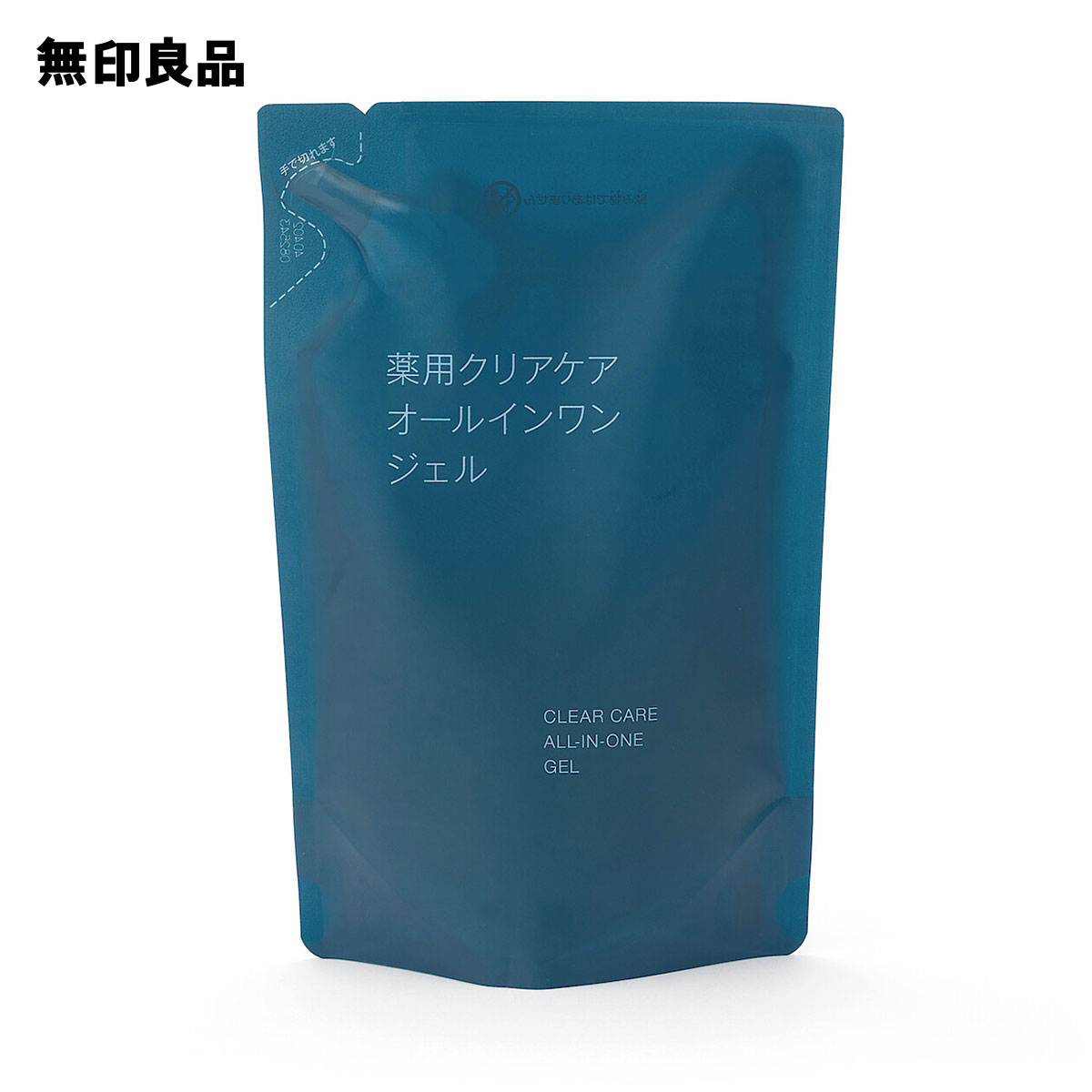 【無印良品 公式】薬用クリアケアオールインワンジェル(詰替用)・180g