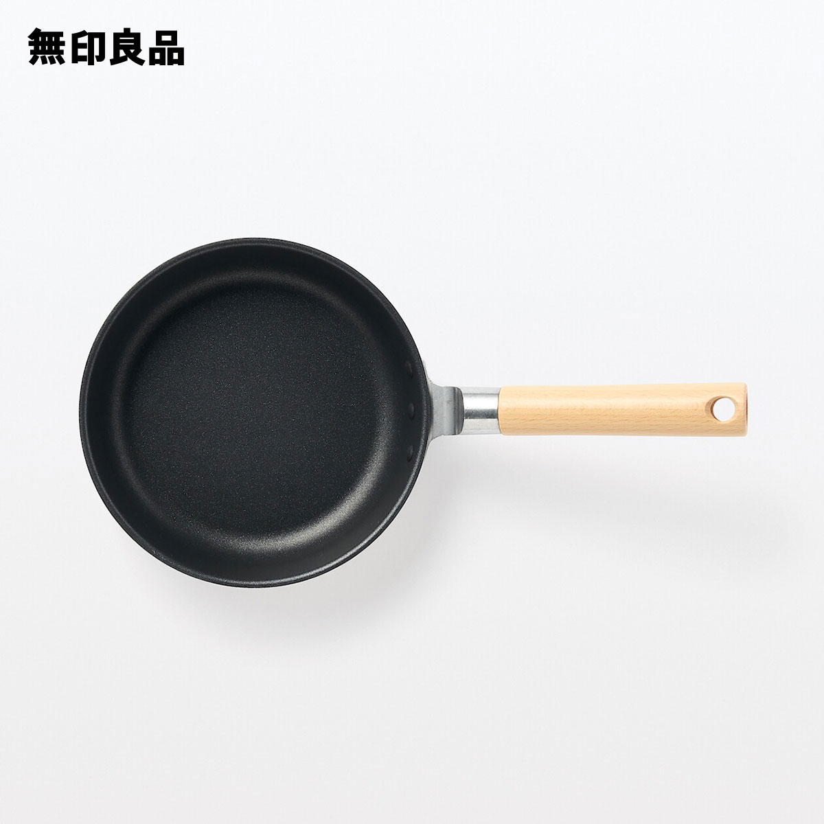 焼き面が広い こびりつきにくいフライパン 浅型IH対応／約直径20cm