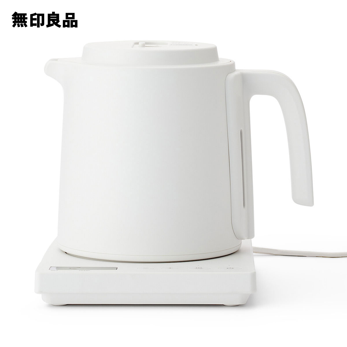 無印良品 電気ケトル 【無印良品 公式】温度調節機能付き 電気ケトル 0．8L・MJ-KEC08