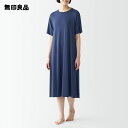 【無印良品 公式】婦人 なめらか天竺 接触冷感 半袖ワンピース