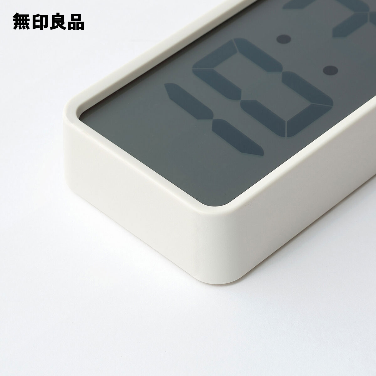 【小】デジタル時計・（アラーム機能付）・ホワイト／型番：MJ‐DCSW1