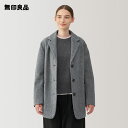 【無印良品 公式】婦人 再生ウール混ジャケットコート
