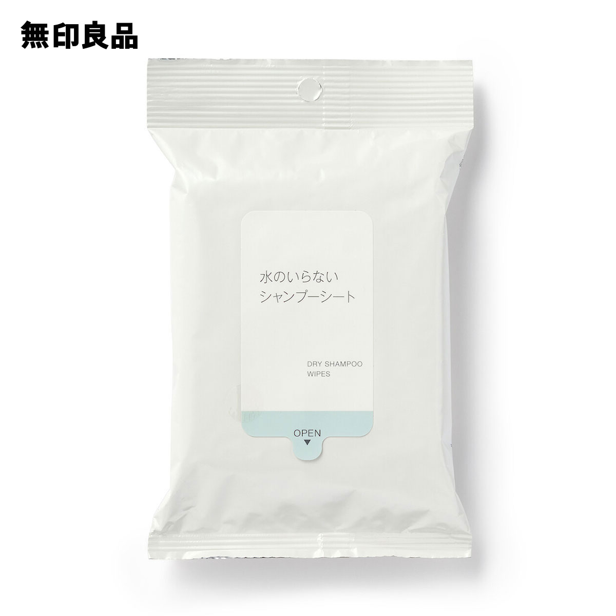 【無印良品 公式】水のいらないシャンプーシート・12枚／約250×200mmのサムネイル