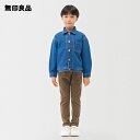 【無印良品 公式】キッズ ジャージーストレッチコーデュロイレギンスパンツ