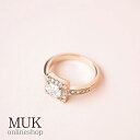 指輪 リング サイズ 11号 金属アレルギー ニッケルフリー マジェスティックスクエアリング 【MUK shady sophy】
