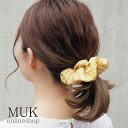 【最大600円OFFクーポン】【1320円→462円】シュシュ ヘアゴム ヘアアクセ 日本製 ブラック イエロー ベージュ グリーン チェック 柄 新作通販 お...