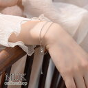 【限定★最大600円クーポン】 ブレスレット 金属アレルギー ニッケルフリー チェーンブレスレット ゴールド シルバー スライドアジャスター ストーン muk ...