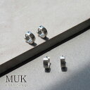 ピアス フープピアス ワンタッチピアス サージカルステンレス 金属アレルギー シンプル メンズ ジェンダーレス ユニセックス セックスフリー muk プレゼント ギフト