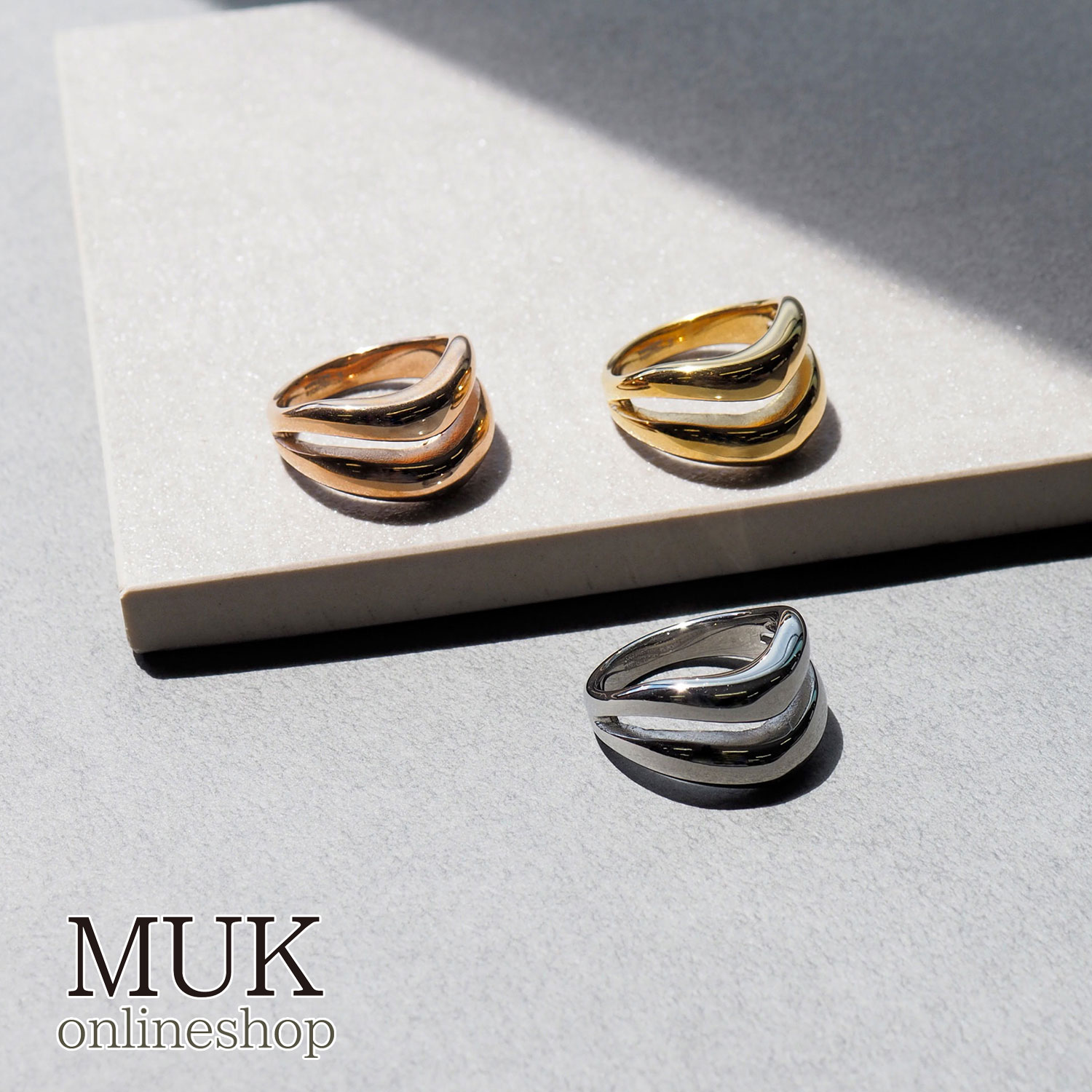 指輪 リング サージカルステンレス ステンレス サビない 錆びない さびない 金属アレルギー サイズ 11号 13号 つけっぱなし ゴールド シルバー ピンクゴ...