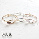 【限定★最大600円クーポン】 ブレスレット ブレス バングル クリックバングル メタル muk プレゼント ギフト