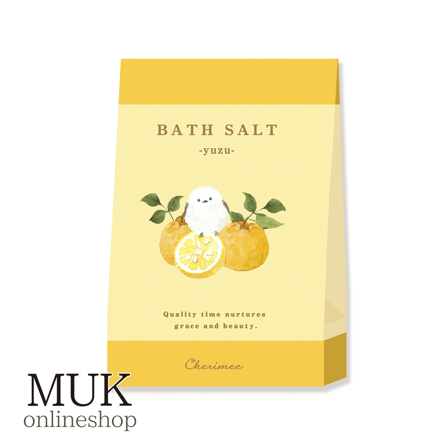 入浴剤 バスソルト ゆず ゆずの香り 保湿 うるおい 癒し シマエナガ クーリア muk ホワイトデー プレゼント ギフト クリスマスプレゼント