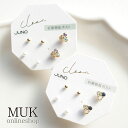 ピアス 樹脂 金属アレルギー 樹脂ポスト 樹脂ピアス 石 ストーン セット 抗菌樹脂ポスト 抗菌 ブルー ゴールド シルバー ピンク muk プレゼント ギフト