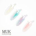 【限定★最大600円クーポン】 ヘアクリップ 前髪クリップ カラー 2個 セット 跡がつきにくい シンプル 無地 ホワイト ピンク パープル ブルー