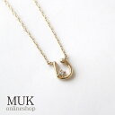 ネックレス プチペンダント プチペン シンプル 日本製 madeinjapan 金属アレルギー ニッケルフリー ホースシュープチペンダント【MUK】 馬蹄 ホースシュー