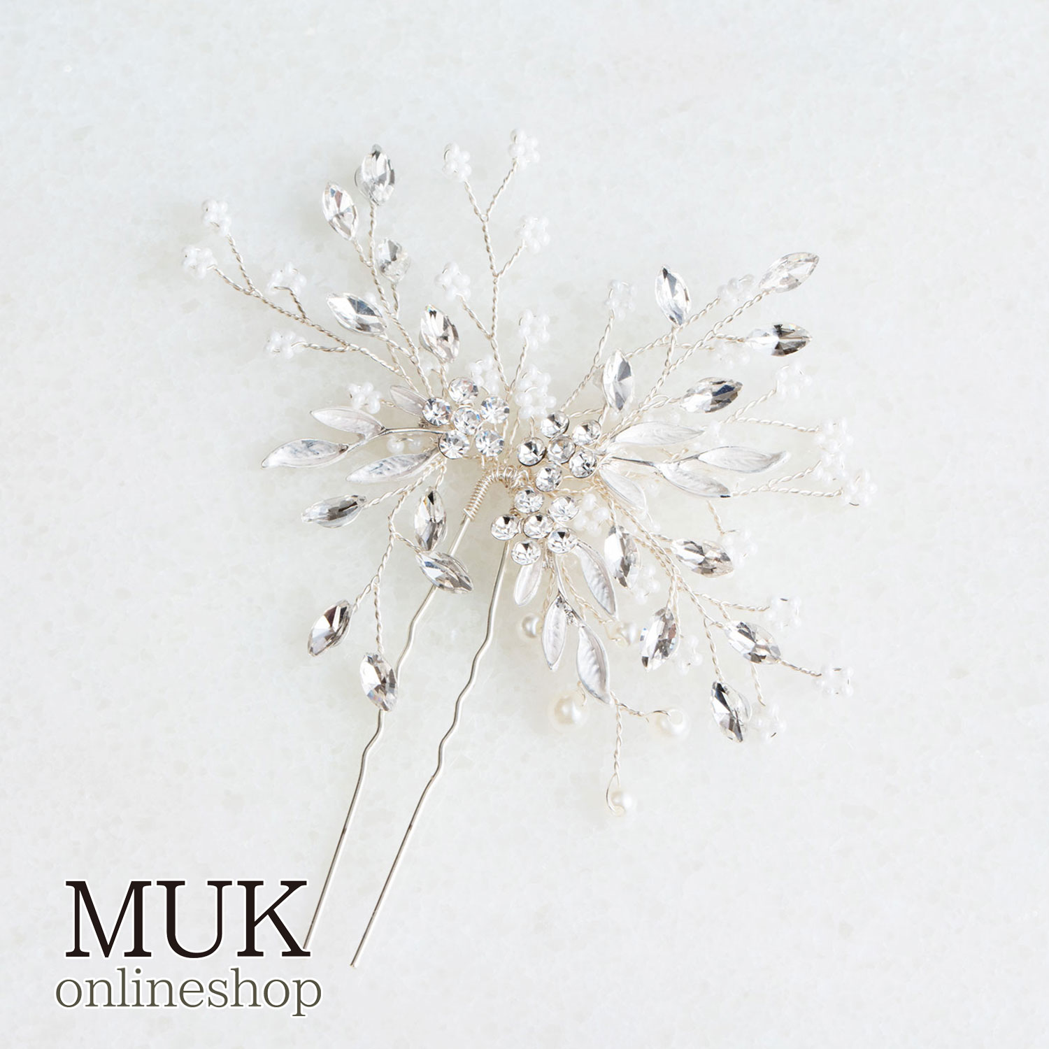 Uピン かんざし 簪 フォーマル 結婚式 披露宴 ドレス 和装 着物 きもの ヘア小物 エレガンス フラワー きらきら キラキラ ワイヤー ゴージャス ビジュー...