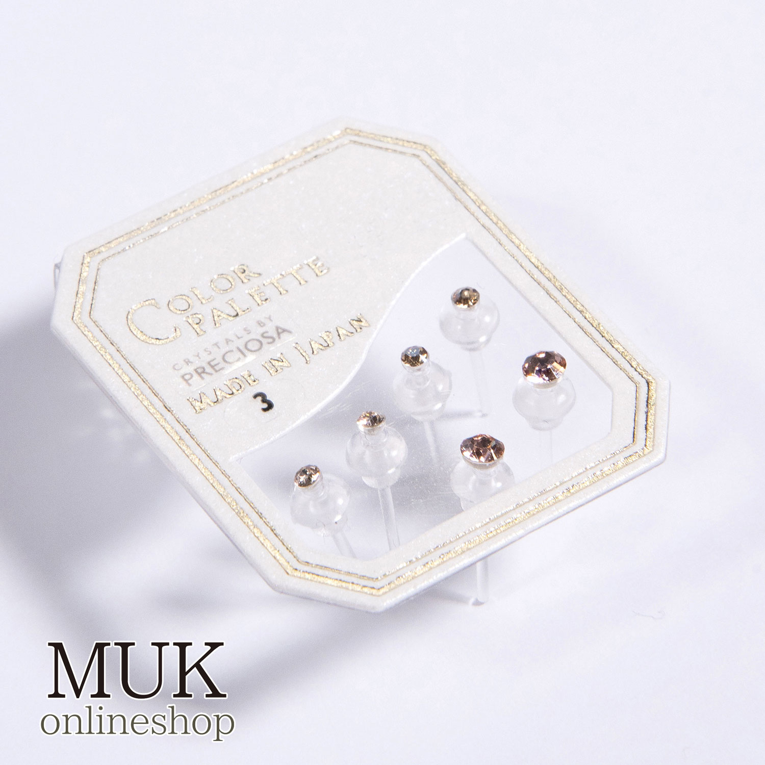 ピアス 樹脂 金属アレルギー 樹脂ポスト 樹脂ピアス 3mm セット クリア ホワイト ピンク ブルー グレー 日本製 muk プレゼント ギフト 極小 クリス...