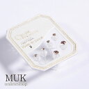 ピアス 樹脂 金属アレルギー 樹脂ポスト 樹脂ピアス 3mm セット クリア ホワイト ピンク ブルー グレー 日本製 muk プレゼント ギフト 極小